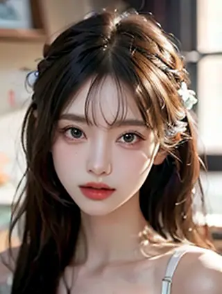 奶茶美眉与七巧板拼图：一场视觉与味觉的盛宴