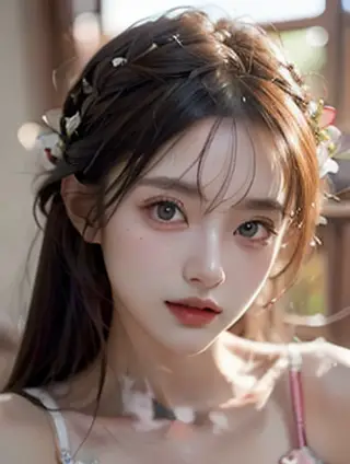 制服装套裙美女与香辣虾：美食与时尚的碰撞