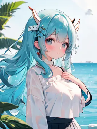 夏日饮品文案与女魔术师的奇妙邂逅：一场视觉与味觉的盛宴