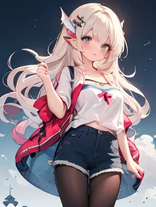 制服装套裙美女与香辣虾：美食与时尚的碰撞